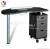 Import black morden beauty salon manicure nail tables from China