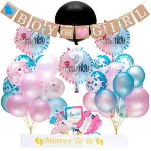 Boy or girl birthday party supplies &#39;mommy to be &#39;  birthday party decoration balloon sets