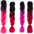 Import Braids synthetic hair 3 tones ombre jumbo braids from China