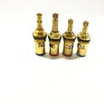 Brass brass diverter valve cartridge
