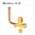 Import Brass split air conditioner valve for refrigeration spare parts from China
