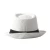Import BSCI factory goldenway jazz white oem fedora hat for men from China