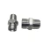 Import BSP thread stud ends o-ring sealing hydraulic adaptor stainless steel hose fittings from China