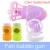 Import Bubble Shooter Blower electric fan bubble gun Toy from China