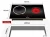 Import Built-in &amp; portable double electric concave induction cooker &amp; infrared ceramic cooker glass ceramic top plate with timer from China