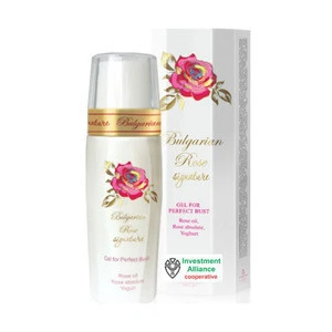 Bulgarian Rose Perfect bust gel cream with natural rose oil product of Bulgaria