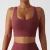 Import Bwx6441 Cloud Sense Breathable Fast Drying Gathering Cross Straps Yoga Bra Sports Running Fitness Top from China