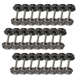 C8725 HO Scale DC Wheel Model Train Railway 1:87 33 Metal Wheels