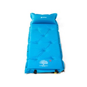 Camping Mat Sleeping Pad Blow Up Pillow Comfortable Travel Inflatable Air Mattress