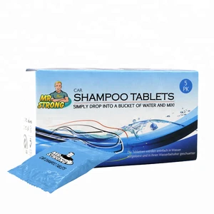 Car Care Products Highly Dissolution Rate Car Shampoo Tablets
