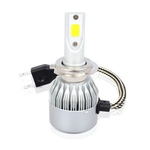 car lighting system h4 auto LED lights c6 led headlight 36w 3800lm h7