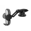 Car Phone Mount Strong Suction Windshield Dashboard Car Phone Holder Anti-Shake 360 Degree Rotation Compatible with iPhone 12