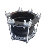 Carbon steel  galvanized flange  rubber expansion joint hand made