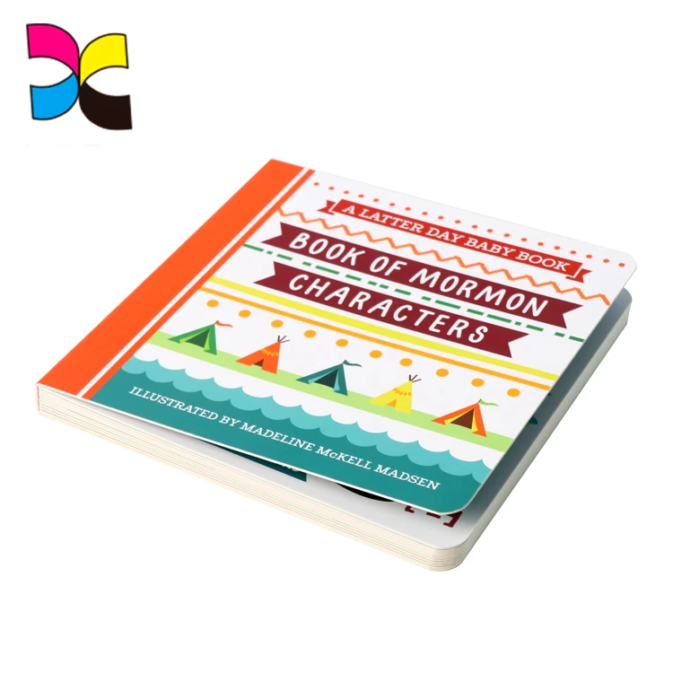 Card board full color book printing and publishing of children books in china