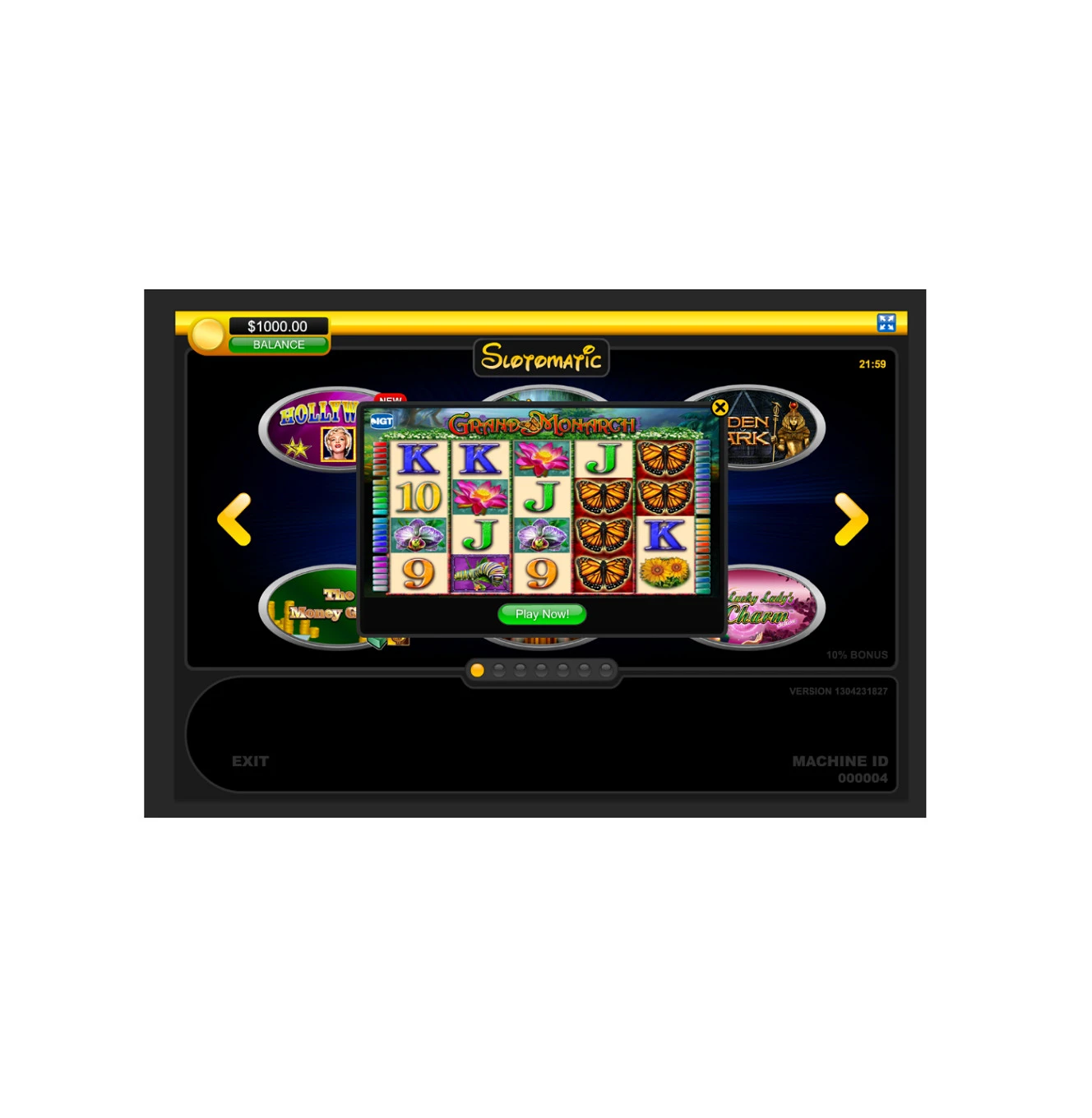 casino gambling software API