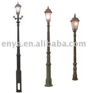 Cast Iron Garden Lamp Post, Light Pole