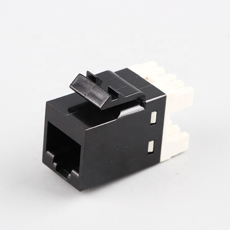 Buy Cat6 Keystone Jack Network Module Rj45 Jack 180 Degree Module Jack ...