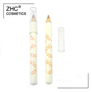 CC1373 Wood Lip Liner &amp; Make up Pencil with private label