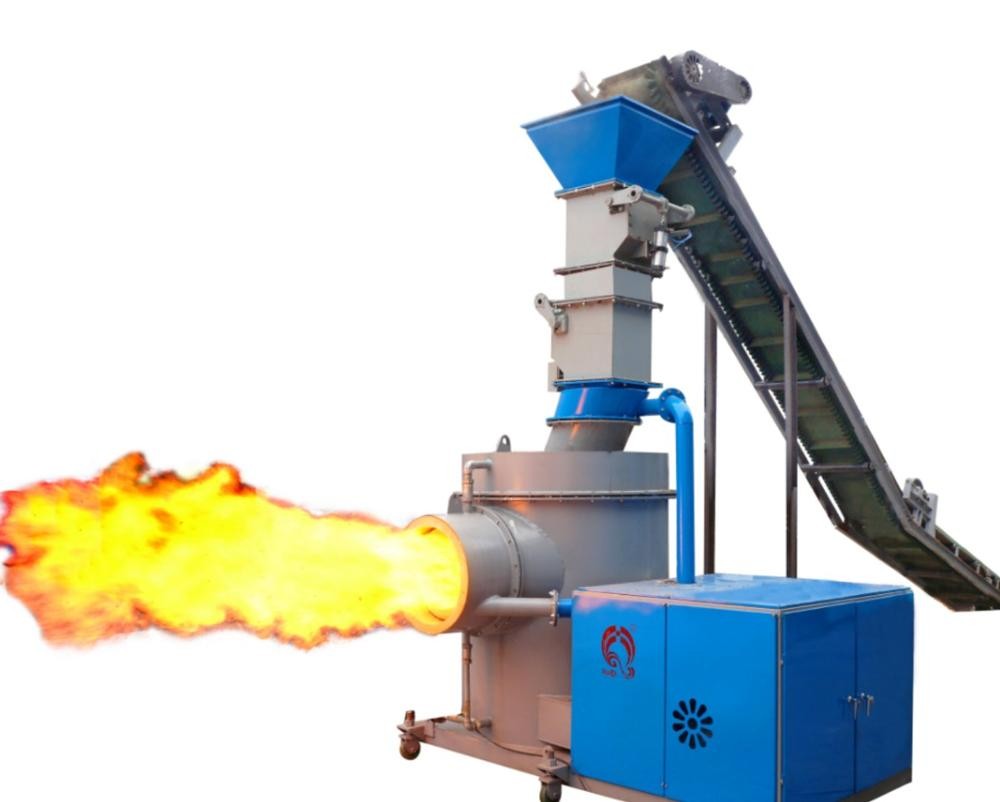 CE 70% Energy Saving PLC biomass wood chip burner dryer burner
