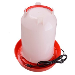 CE certificate Weiqian Brand plastic heated poultry feeders and dinkers for chicken drinker
