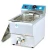 Import CE industrial electric deep fryer with single tank 8L from China