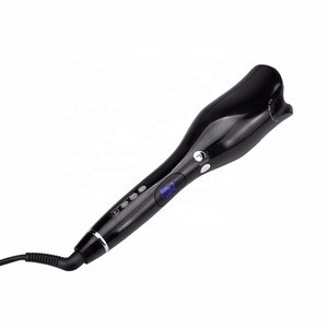 Ceramic Curling Iron Wand Roller Wave Machine Hair Styler Magic Automatic Hair Curler with LCD Digital Display