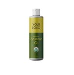 Certified 100% Cold-pressed Natural Pure Organic Black Sesame Oil For Hair & Skin.