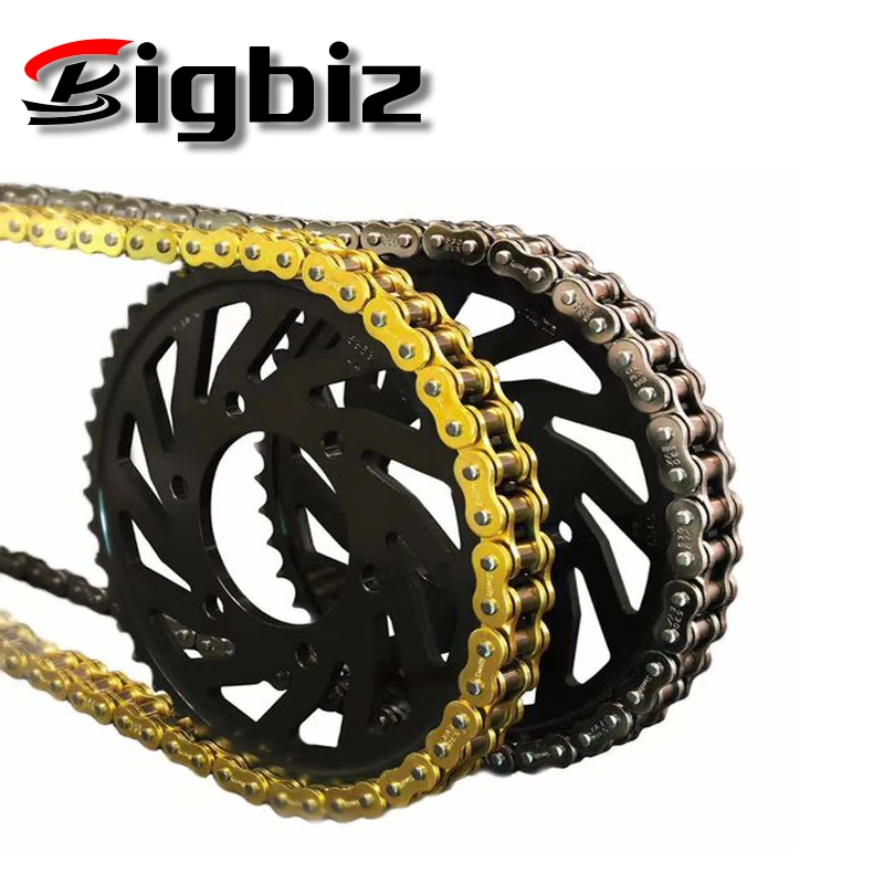Chain and Sprocket Kit for Motorcycle Transmission