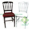 Chair furniture wedding wood black napoleon chair