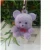 Import Cheap Cute Mini Bear Doll Animal Flocking Toys For Baby Kids from China