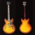 Import Cheapest LP musical instruments electric guitar for promotion in stock 1pc MOQ from China