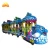 Import children 4 carriages trackless train mini train for children from China