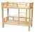 Import Children bed room furniture kids double deck bed with slide from China