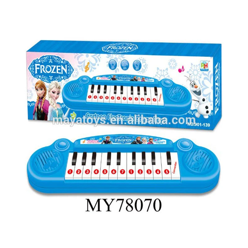 children Cartoon Electric Musical Organ , plastic Electronic organ gift toys