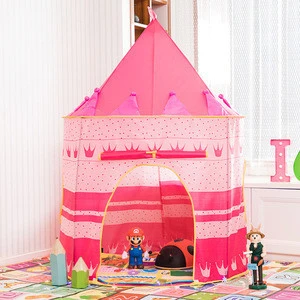 Children&#39;s Princess Tent Game House Girls Super Mongolian Toy Castle Baby Folding Indoor Tent