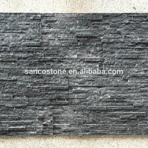 China Black decorated Marble wall cladding stone