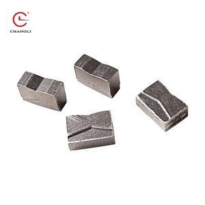 China diamond core tools 14/16/18/20inch segments for saw blade granite marble quartz basalt concrete other stone cutting