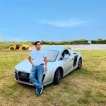 China Factory Cool Adult 4 Wheel Electric Car 72V 4000W Electric New Energy Automobile