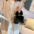 Import China factory price trendy fashion fur single shoulder women bags luxury plush chain handbag from China