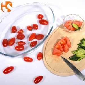 China factory produced hot sale low price glass bakeware with lid