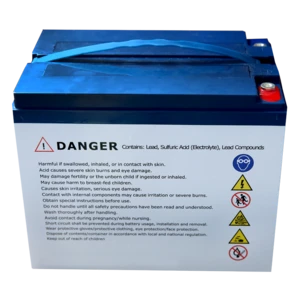 China High Quality 12V 52Ah Sealed Maintenance Free Lead Acid Battery 72 Volt Motorcycle Battery
