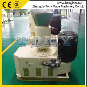 China Made Electric Motor Small Wood Pellet Mill/Flat Plate Pellet Machine/Rice Husk Pellet Press