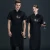 Import China Manufacture Chef Uniforms for Restaurant Custom Short Sleeve Waiter Waitress Uniform Jacket from China