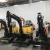 Import China small Excavator manufacturer zero tail 2 Ton Excavator with attachment from China