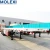 Import China Tri Axle Trailer 45ft Interlink Flatbed trailer 50t Container Flatbed Semi Truck Trailer from China
