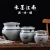 Import Chinese Monochromes  High Temperature-Fired  Under Glazed Hand-painted Porcelain Tableware Flavoring Jar 1200 ml from China