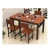 Import Chinese Restaurant Furniture Shop Modern Coffee Dining Table Set Wooden Dining Table And Chair For Hotel from China