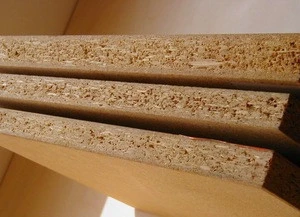 chipboard and melamine laminated chipboard /flakeboard/12mm E1/E2 Fireproof Melamine Particle Board