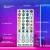 Import Christmas LED Strip  RGB 5050 Lights Music Sync Color Changing Sensitive Built-in Mic, App Controlled LED Lights Rope Lights from China