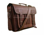 Classic Handmade Office Handbag & Office Accessories Bag Unisex Leather Briefcase Bag